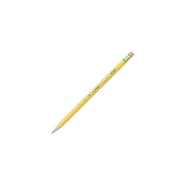 Dixon Ticonderoga Dixon® Ticonderoga Woodcase H 3 Pencil With Eraser